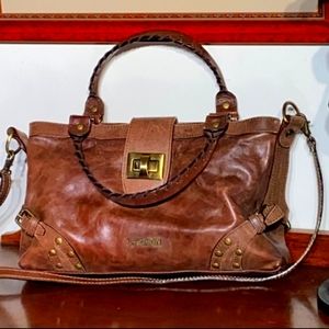 Neo Giardini leather handbag from Italy